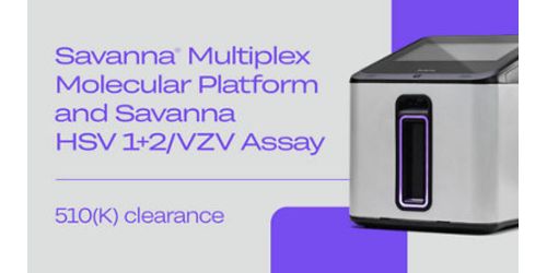 QuidelOrtho Receives Approval for Savanna® Multiplex Molecular Platform and Savanna® HSV 1+2/VZV PCR Assay