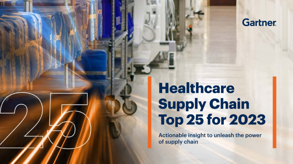 Gartner publishes the Healthcare Provide Chain High 25 for 2023