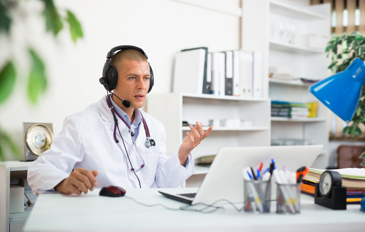 Contrasting healthcare mannequin between healthcare supplier and client versus direct to client