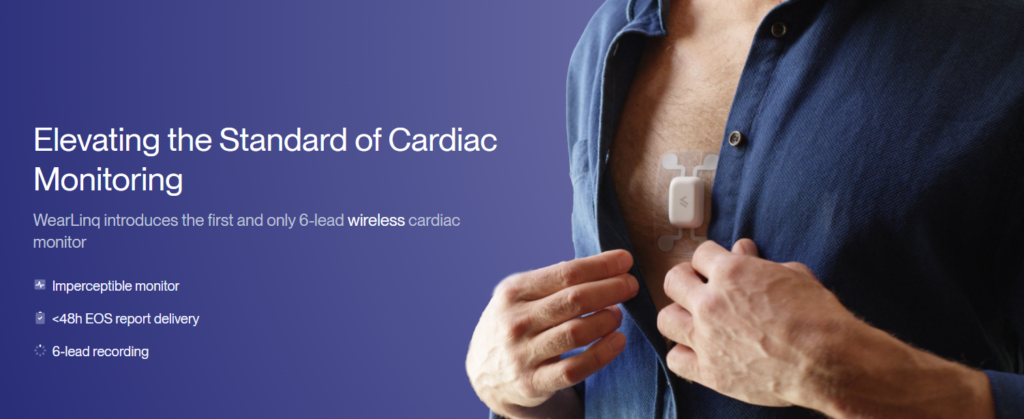 WearLinq Acquires AMI Cardiac Monitoring, Raises $6.7 Million for FDA 510(ok) Cleared 6-Lead ECG Gadget