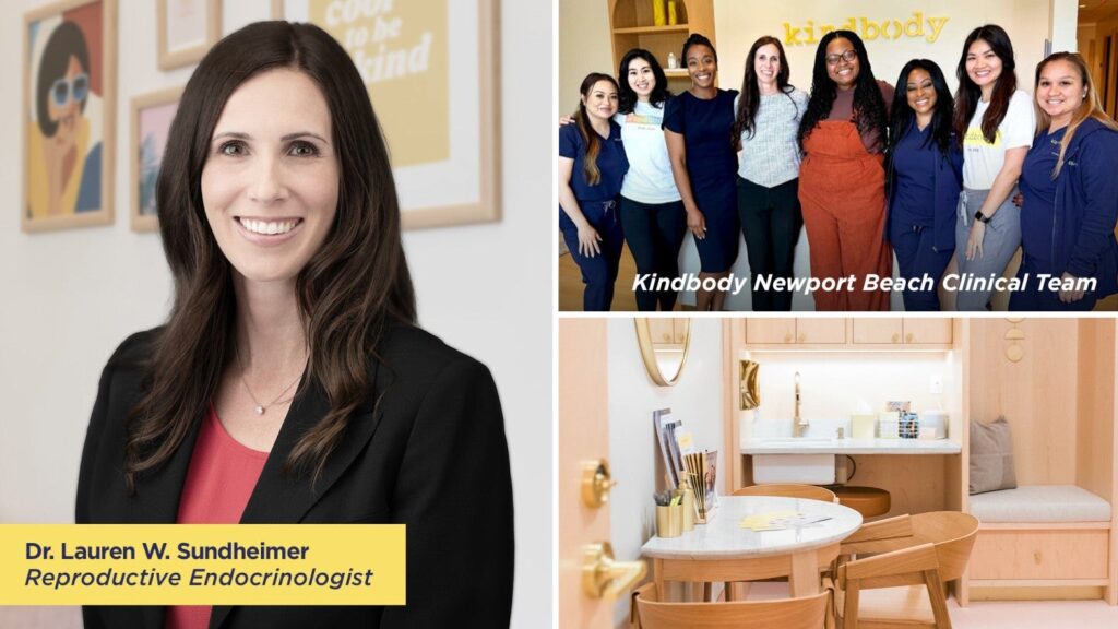 Kindbody opens fertility clinic in Newport Seaside, California