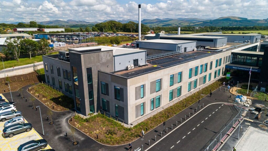 £40m redevelopment of West Cumberland Hospital within the UK accomplished