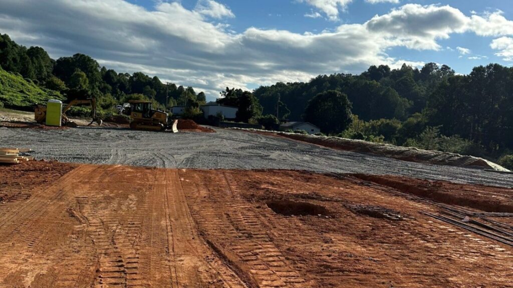 Building begins on the Cherokee County Clinic in North Carolina