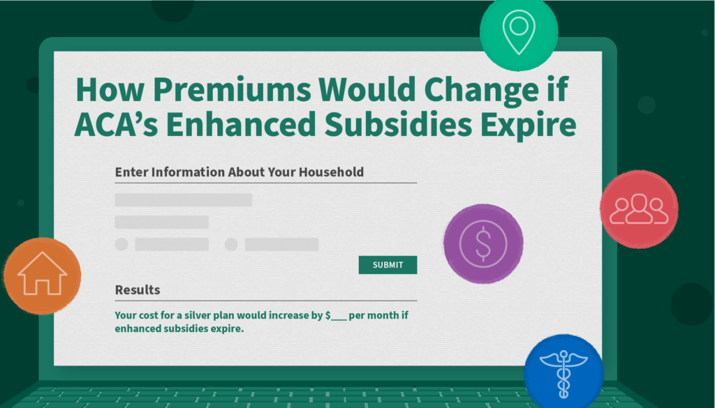 How far more would individuals pay in premiums if the ACA's enhanced subsidies expired?