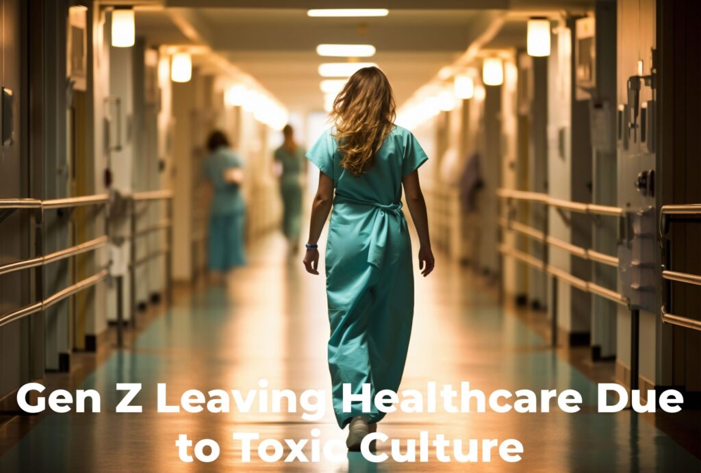 Era Z is leaving healthcare en masse as a consequence of poisonous tradition and stress