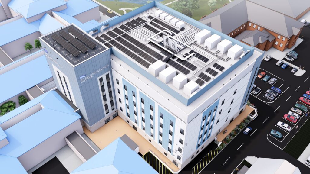 Royal Bournemouth Hospital begins development of Coast Constructing