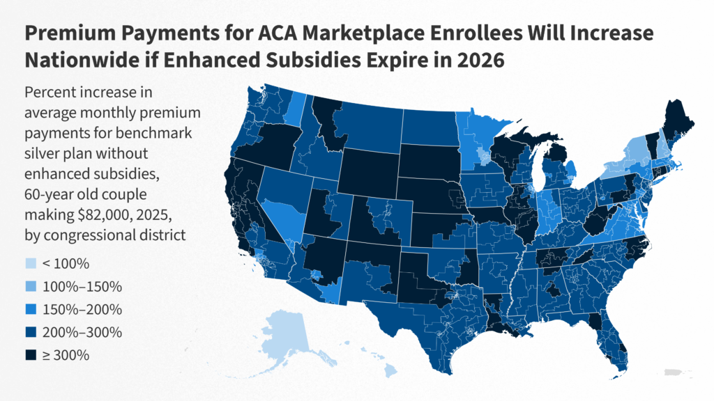 Congress district Interactive map: What number of will ACA premium funds improve if improved subsidies finish?