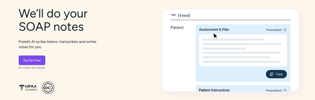Freed is accumulating $ 30 million to fight a Burn-out physician with AI-driven documentation