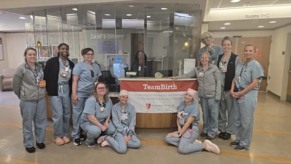 College hospitals launch TeamBirth Maternity Care Mannequin College hospitals launch TeamBirth Maternity Care Mannequin