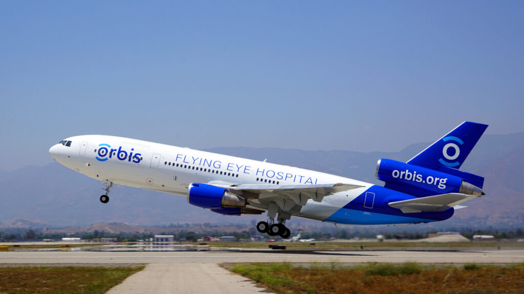 Orbis Flying Eye Hospital Coaching Mission begins in Rwanda Orbis Flying Eye Hospital Coaching Mission begins in Rwanda