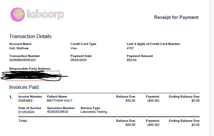 How come I owe Labcorp $ 34.94? (Half 3) – The Well being Care Weblog How come I owe Labcorp $ 34.94? (Half 3) – The Well being Care Weblog