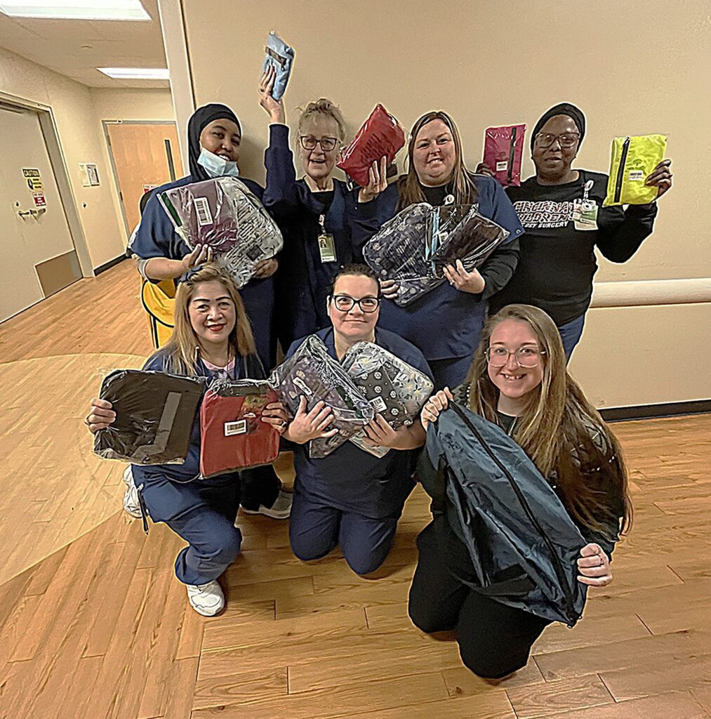 Crothall Associates places love into the suitcase drive for foster youngsters