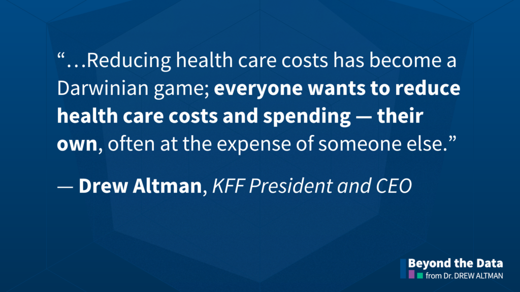 Our Darwinian strategy to well being care prices Our Darwinian strategy to well being care prices