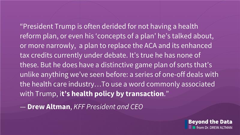 Trump would not have a well being care plan, he has the artwork of the well being care deal