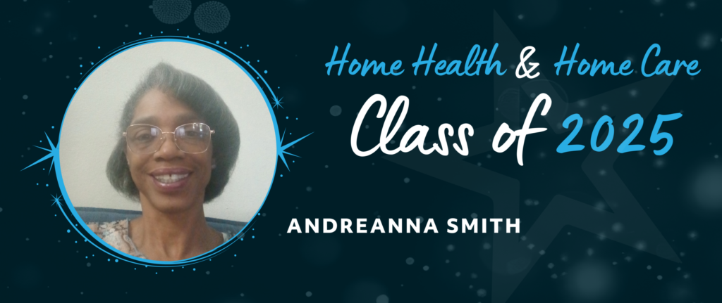 Frontline Honors Award Winner: Andreanna Smith, Caregiver, Caring Seniors Service