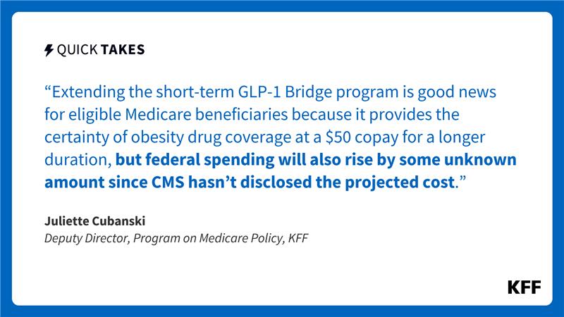 CMS is increasing Medicare’s short-term bridge program to cowl GLP-1 weight problems medicines