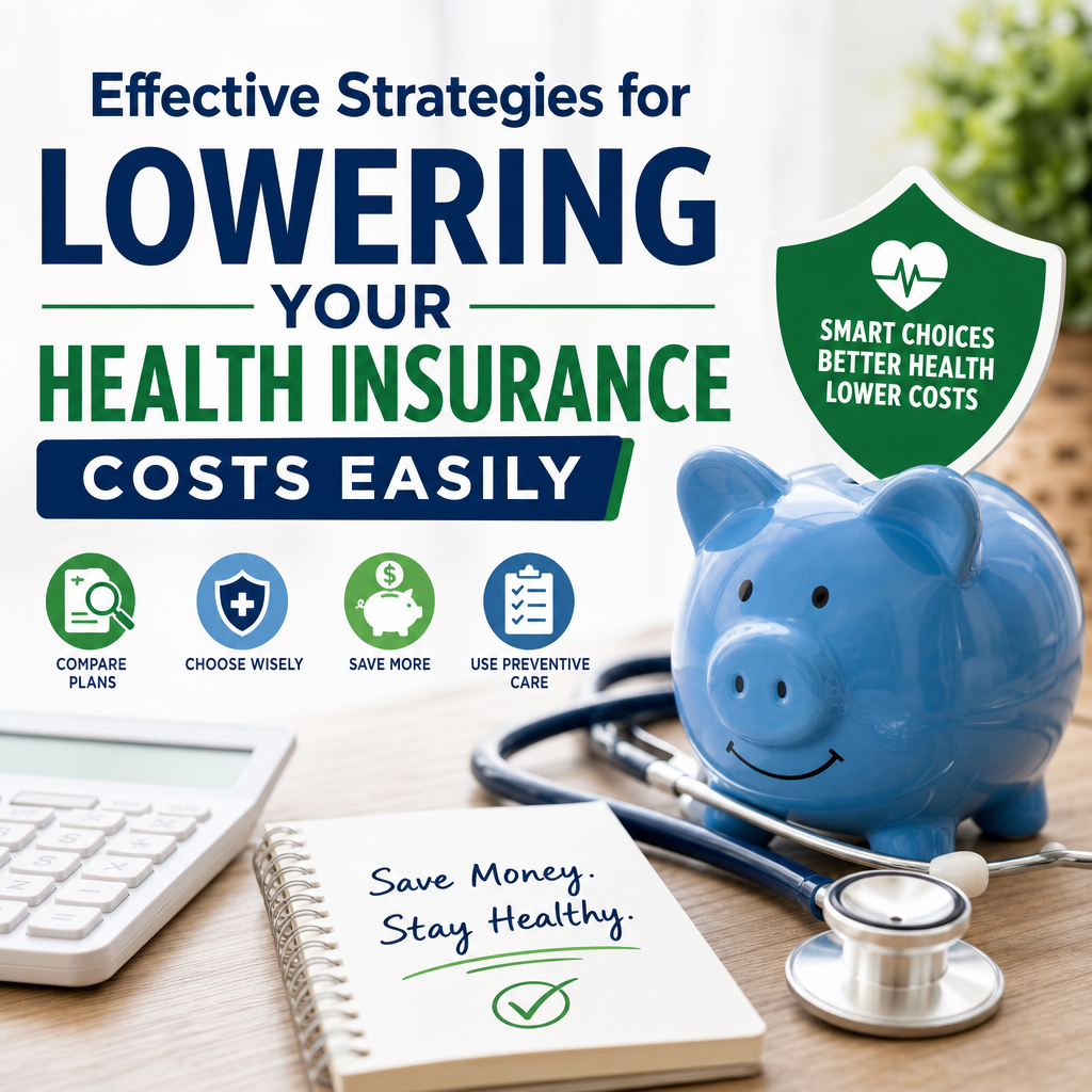 Efficient Methods for Reducing Your Well being Insurance coverage Prices Simply