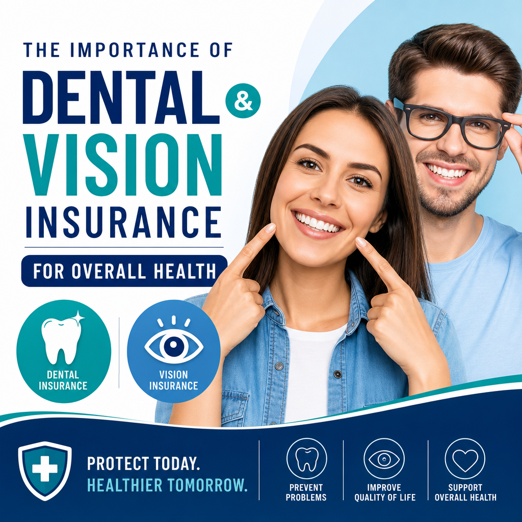 The Importance of Dental and Vision Insurance for Overall Health