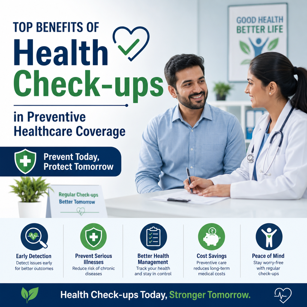 Top Benefits of Health Check-ups in Preventive Healthcare Coverage