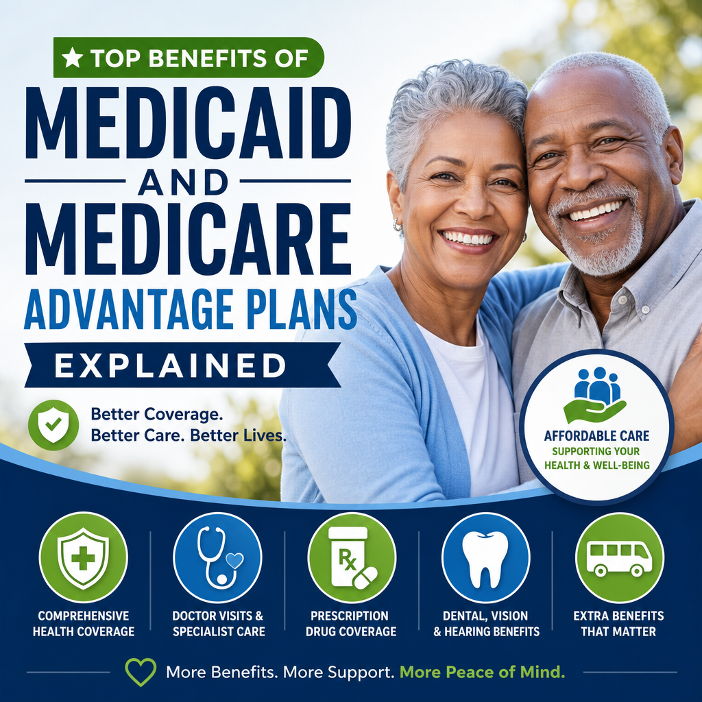 High Advantages of Medicaid and Medicare Benefit Plans Defined