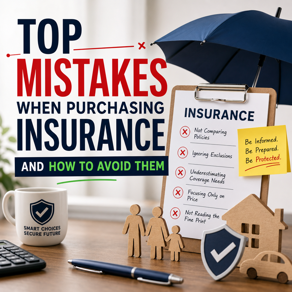 Top Mistakes When Purchasing Insurance and How to Avoid Them
